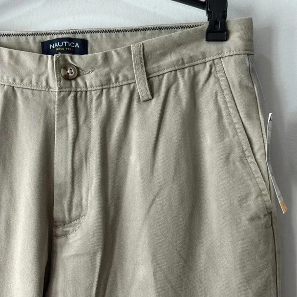 Nautica Men's Classic Fit Twill Men's Trousers Size 30x30 - Picture 6 of 16